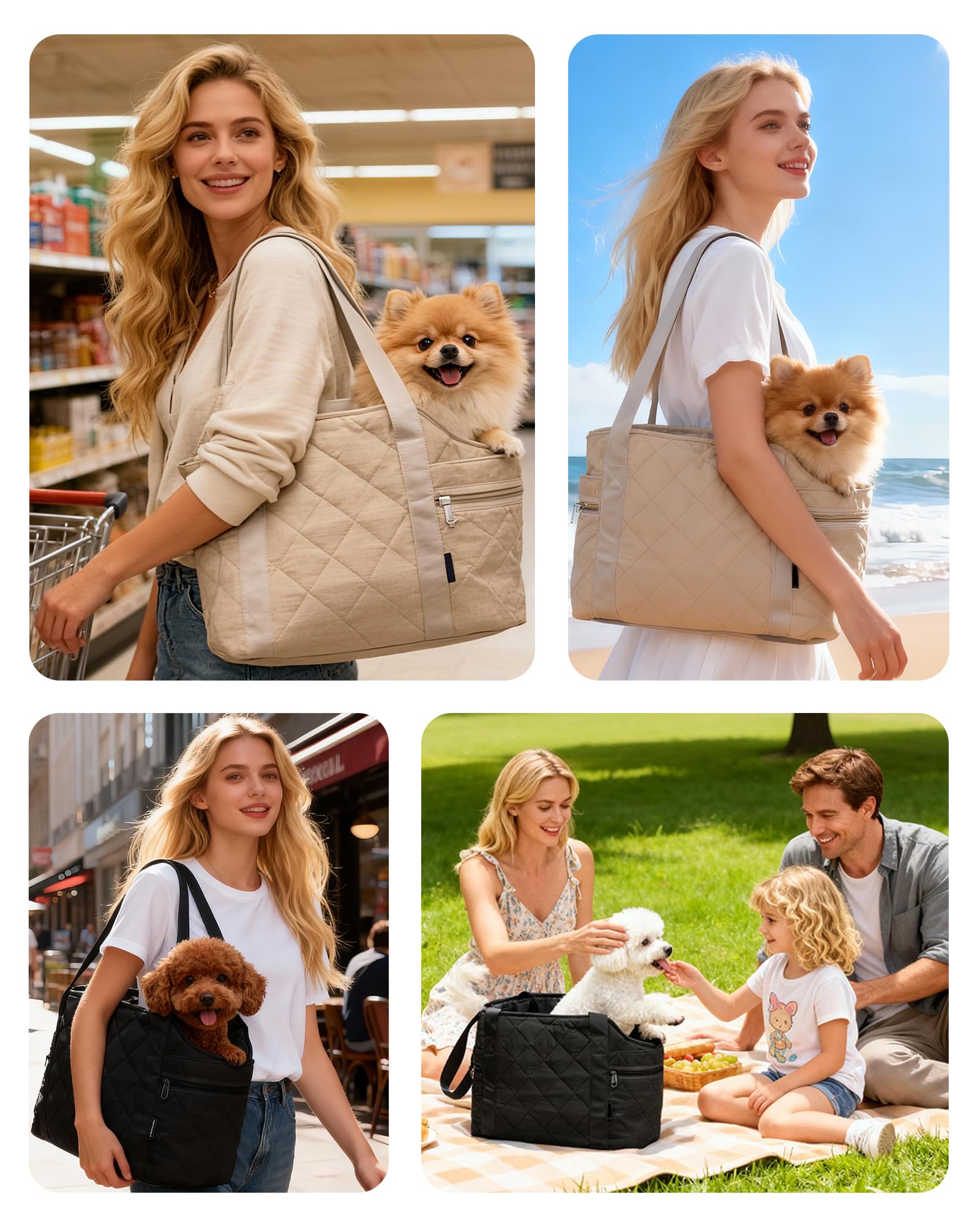 Sac de ville STRAODTIC chic et polyvalent pour promenades et voyages.