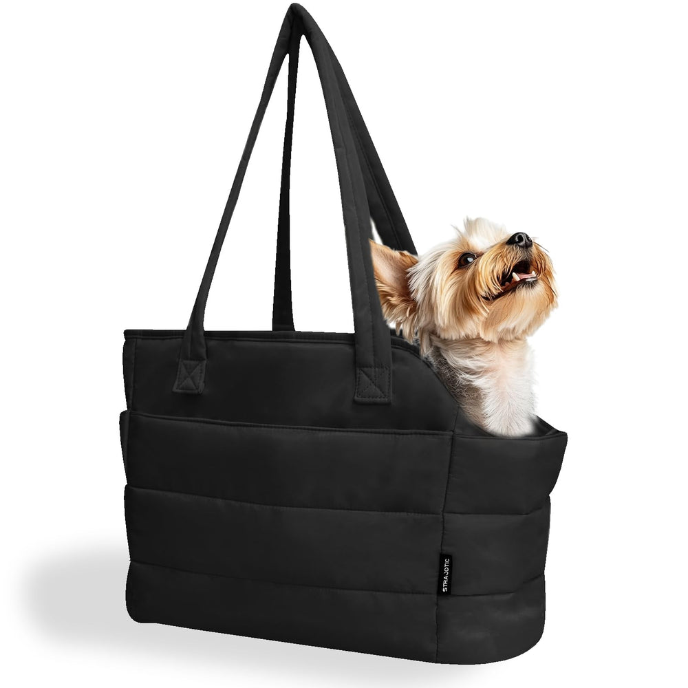 STRAODTIC sac porte-chien leger exterieur matelasse pour un transport chic et léger.