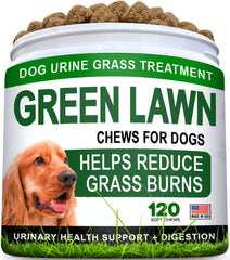 STRELLALAB bouchées chien – neutraliseur urine gazon, pelouse plus saine.