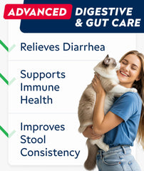 StrellaLab Chat Probiotique — poudre à mélanger pour une digestion plus douce.