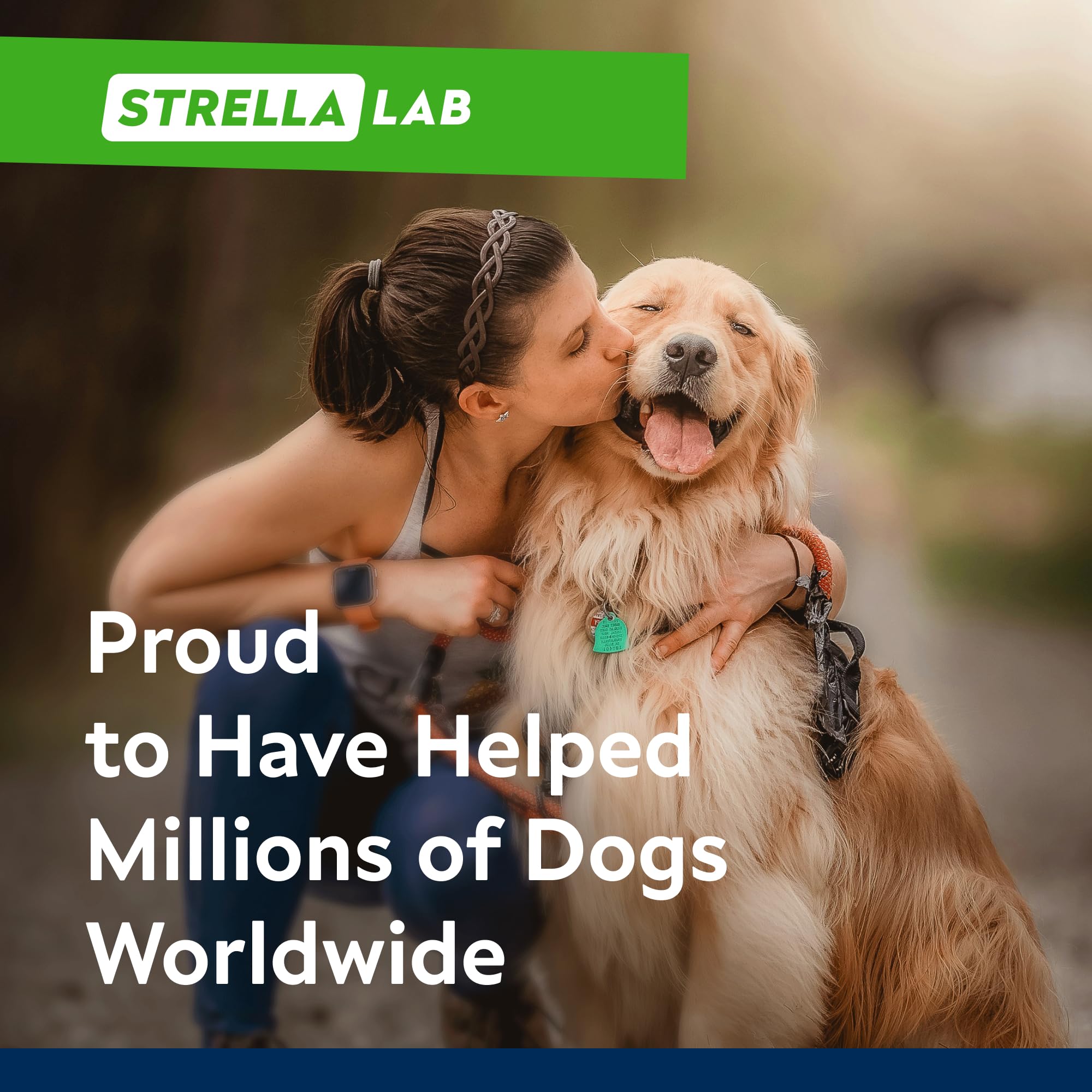 Friandises STRELLALAB pour chiens de toutes tailles, faciles à mâcher.