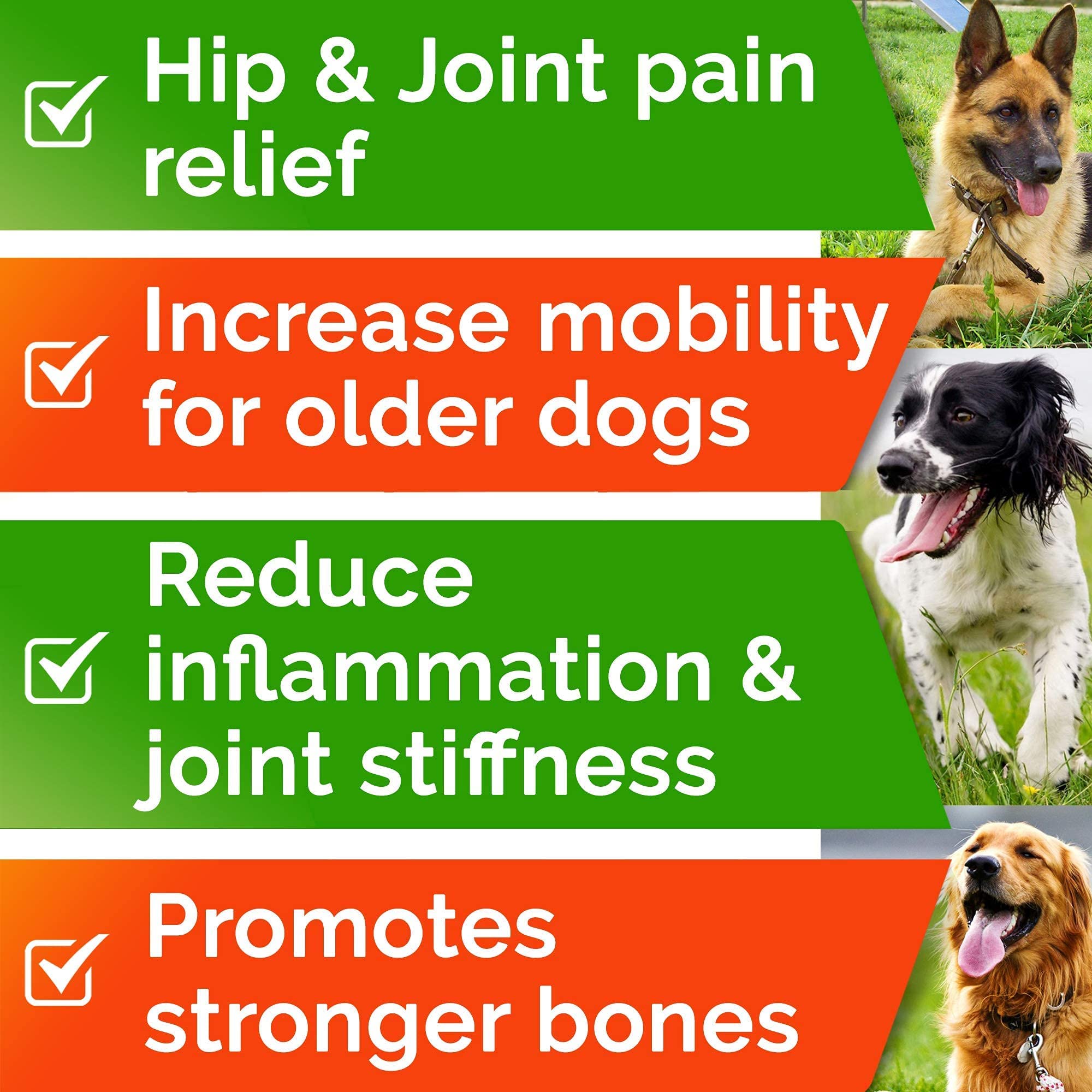 Gommes STRELLALAB glucosamine-chondroitine pour le cartilage et la mobilité.