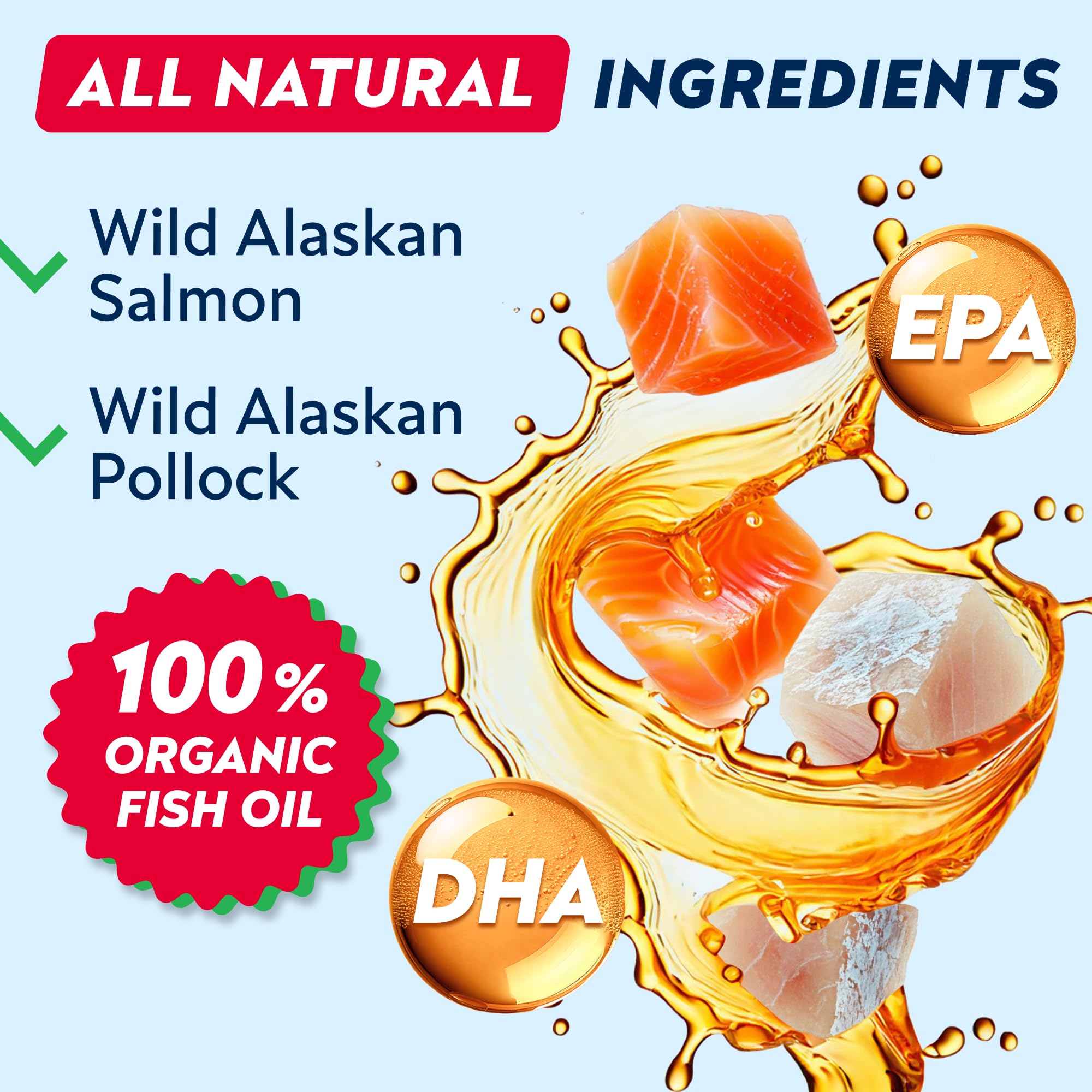 STRELLALAB Huile Poisson - peau et poil brillants grâce aux oméga-3.