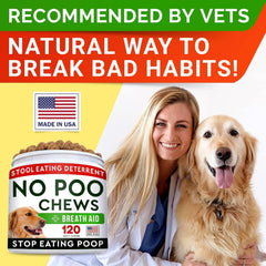 Goût appétent STRELLALAB No Poo Chews, facilite la dégustation.