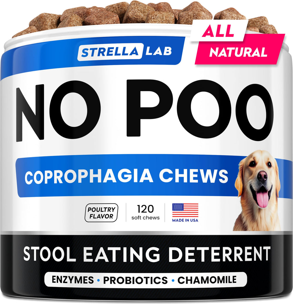 STRELLALAB friandises anti-coprophagie en emballage clair pour chien