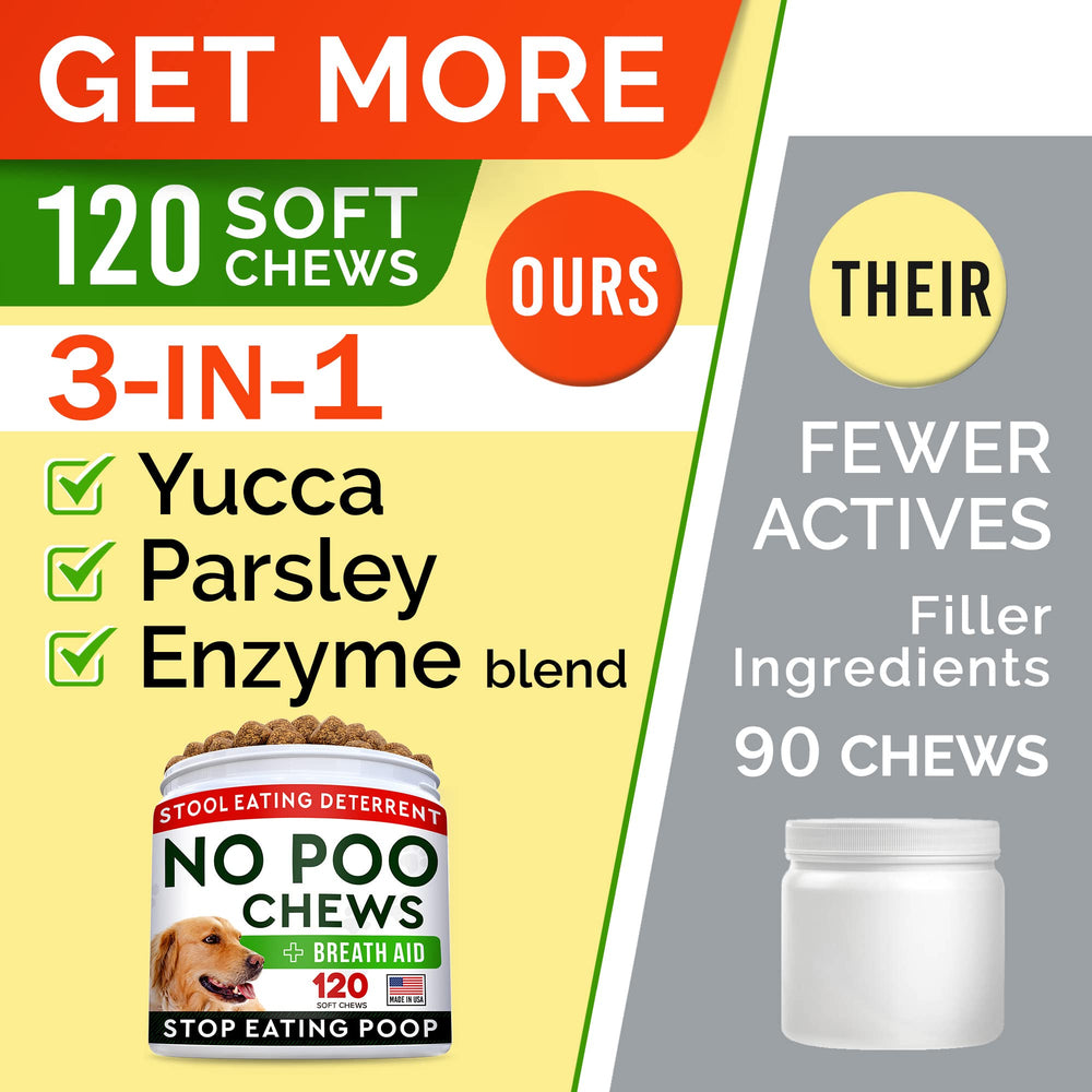 STRELLALAB No Poo Treats: ingrédients digestifs clés soutiennent l'assimilation.