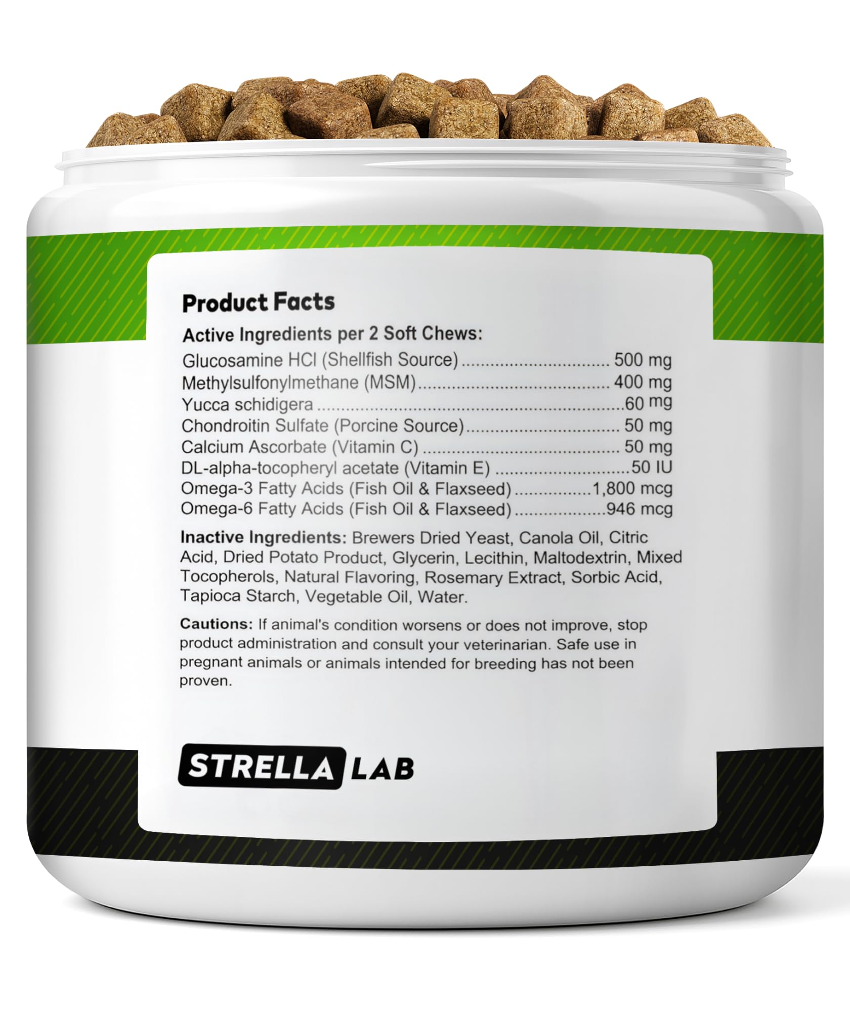 STRELLALAB oméga3 huile poisson chien: apport naturel pour joints flexibles.
