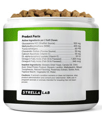 STRELLALAB oméga3 huile poisson chien: apport naturel pour joints flexibles.