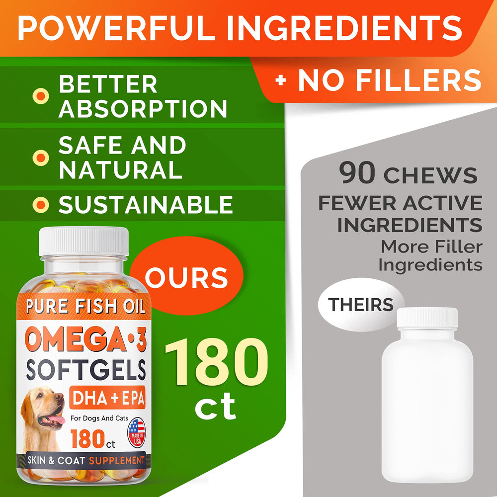 StrellaLab Omega3 – peau et pelage plus doux après utilisation régulière.