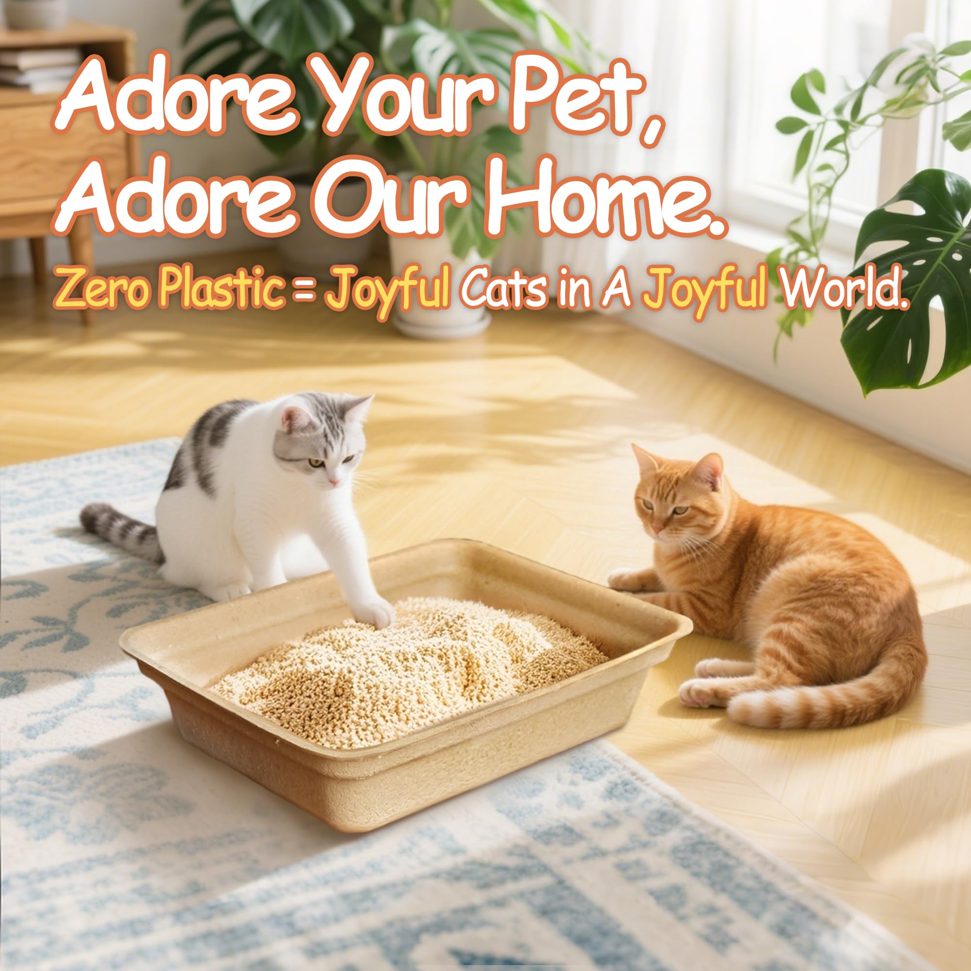 Strenthychosing confort des chats adultes avec ces boîtes jetables