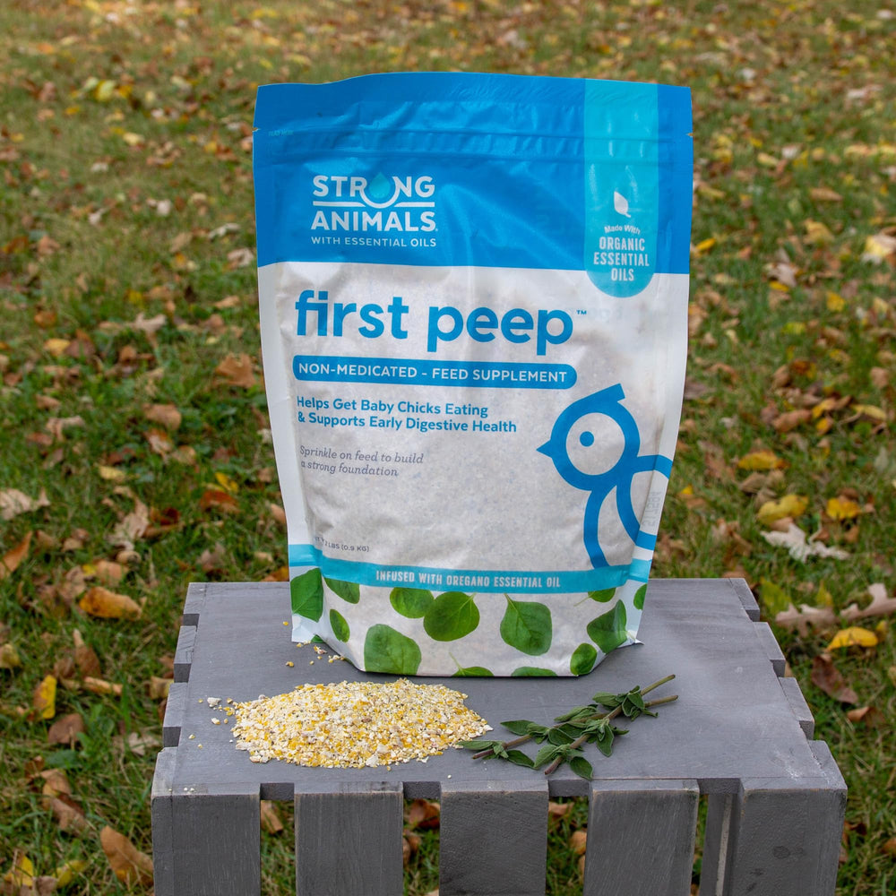Strong Animals First Peep – Algues kelp fournissant minéraux et fibres naturelles.