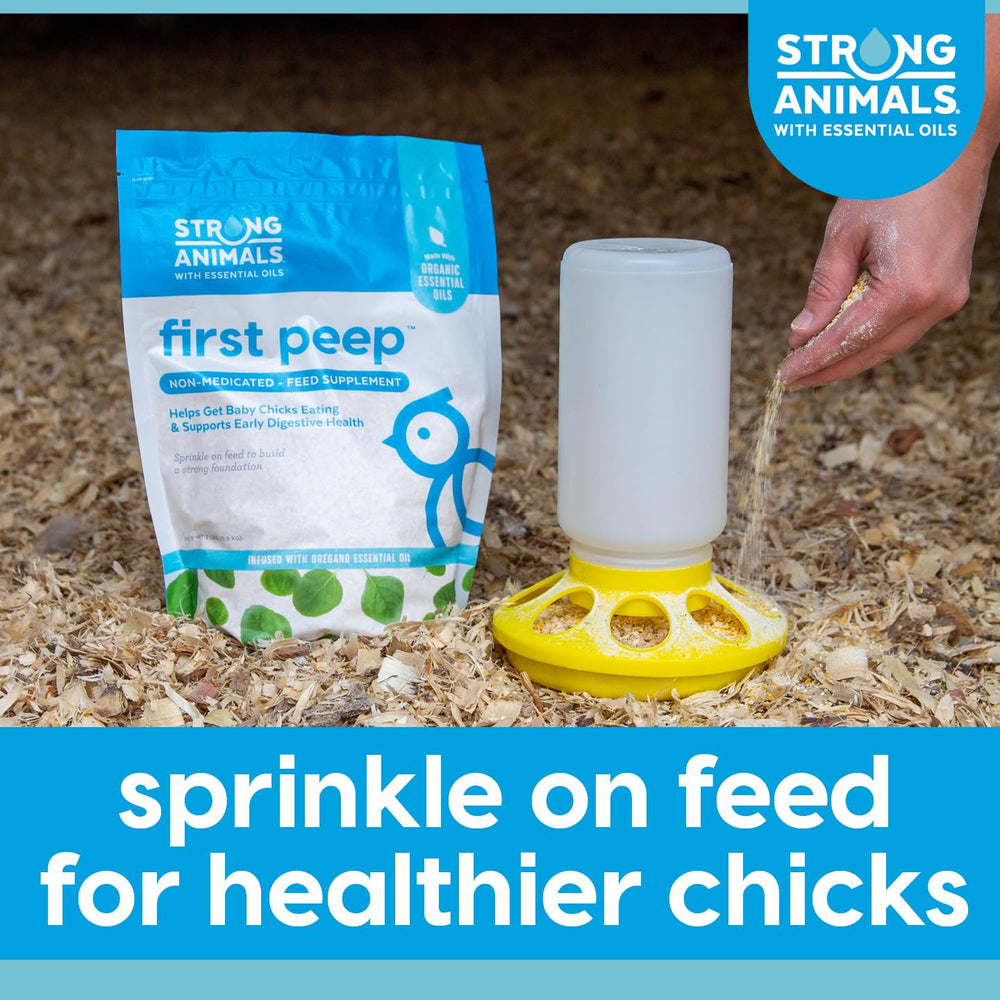 Strong Animals First Peep – Sachet pratique, transport facile.