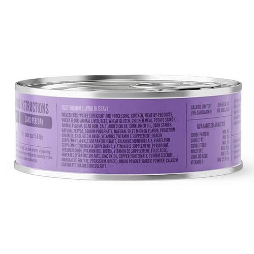 Filet mignon dans sauce Strongheart pour expérience culinaire canine