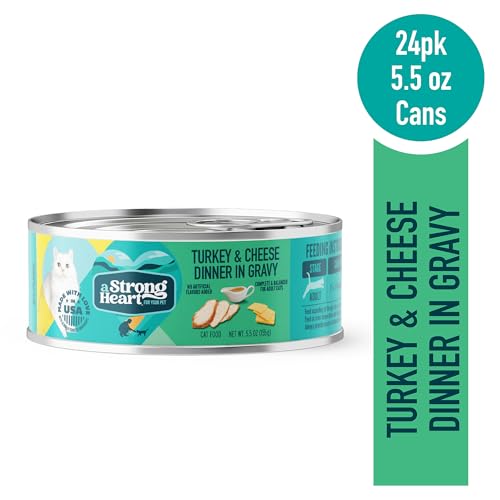 Boîte StrongHeart 156 g dinde et fromage dans sauce prête