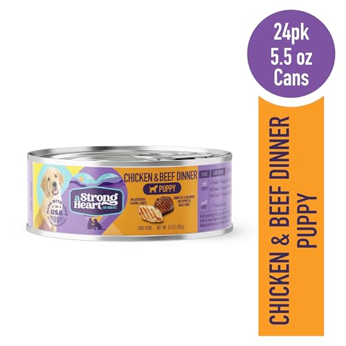 Boîte ouverte montrant poulet et boeuf dans Strongheart.