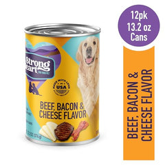 Strongheart boites 374 g vue extérieure, faciles à ranger après ouverture