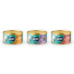 Strongheart chat humide saumon, goût riche pour variété et appétit.