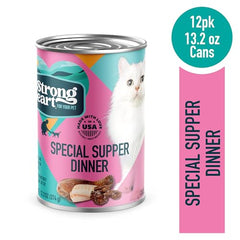 StrongHeart conserve-chat-foie-et-coeur: goût riche et appétence favorable.