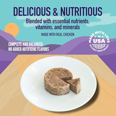 Nutrition complète Strongheart avec riz et minéraux pour chiens.