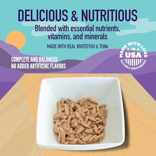 Texture émincée Strongheart, expérience de repas pour chat.