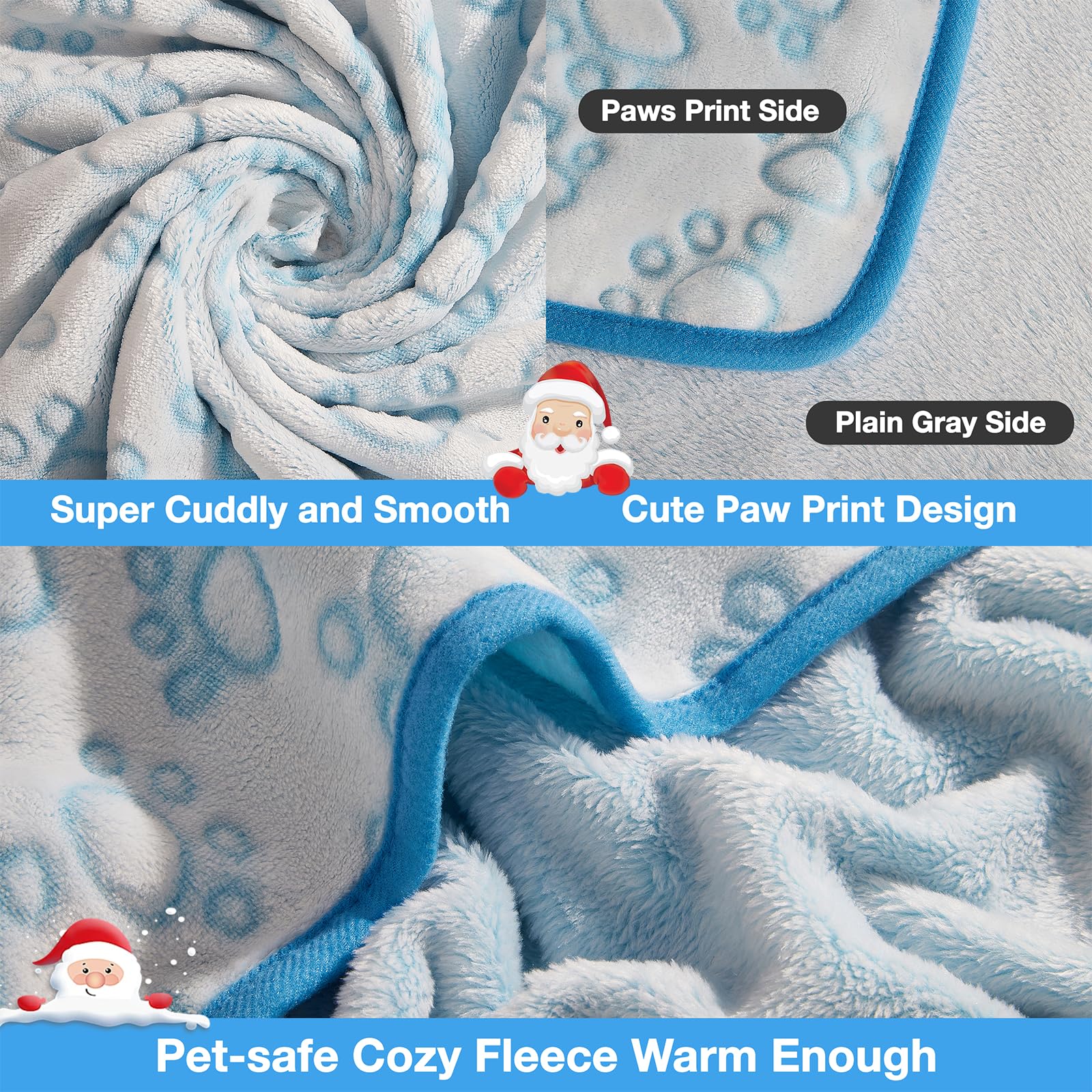 Couverture Stuffed 32x40 pouces, taille moyenne adaptée chiens et chats.