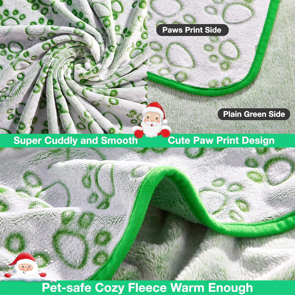 Stuffed couverture chien verte format moyen, adaptée aux chiens de taille moyenne.