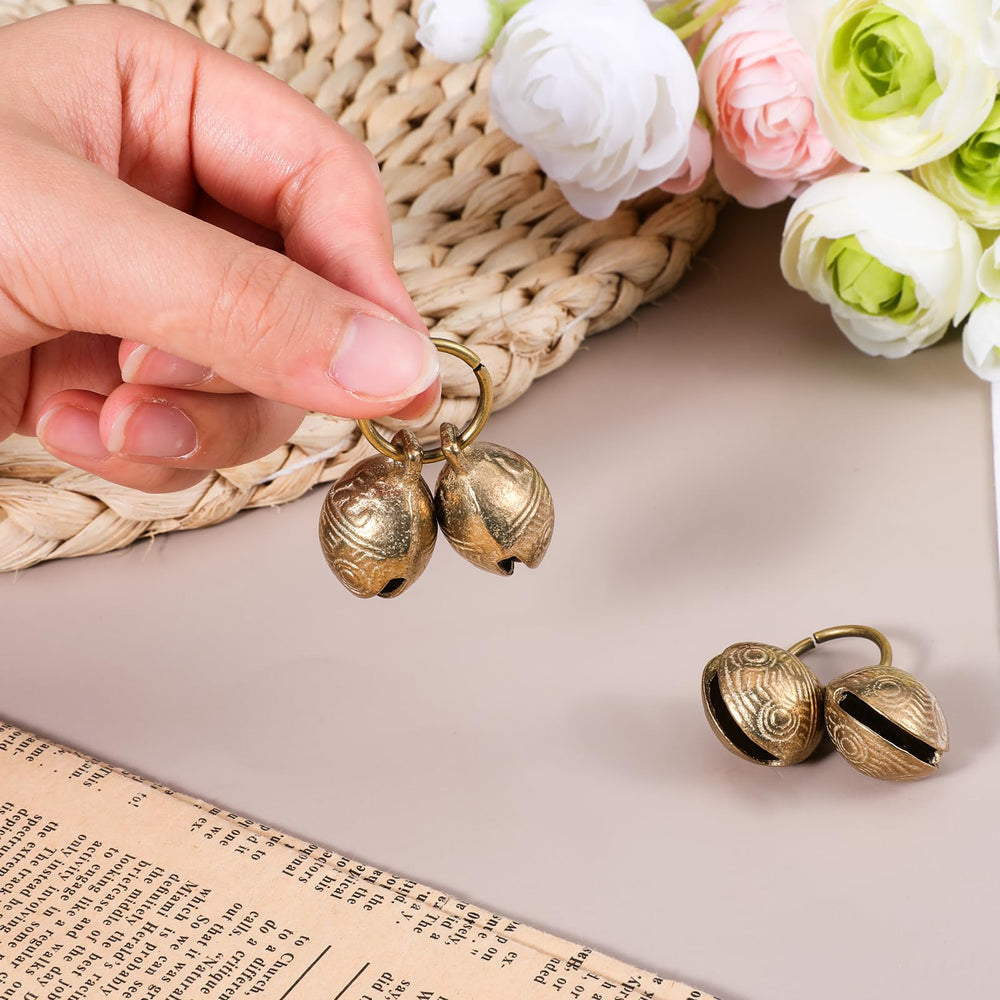 Styquenzer cloche en laiton pour collier chien, usage en extérieur et balades.