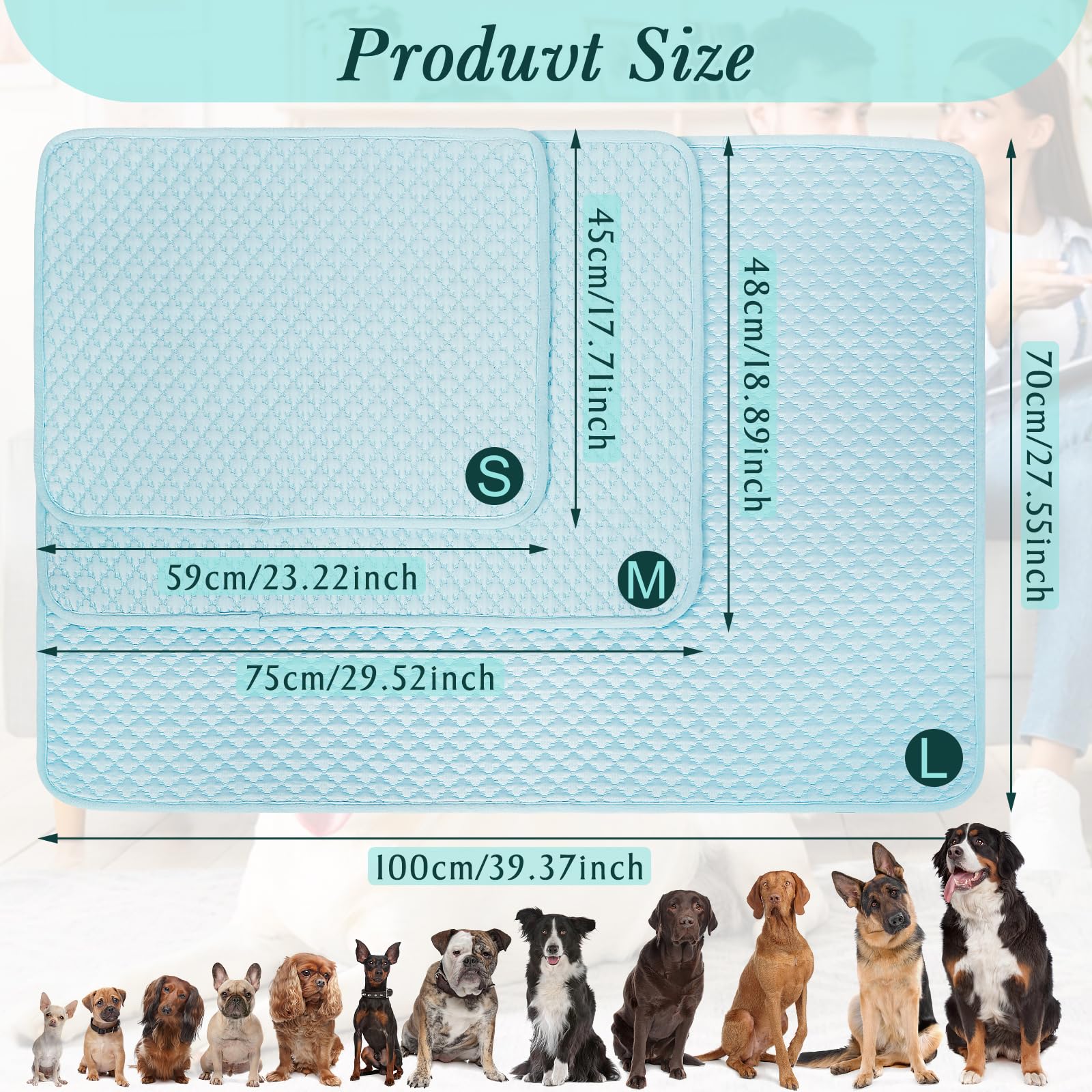 Petit tapis SuBleer, léger et portable pour les petites compagnons.
