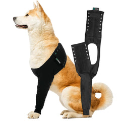 Suitical : manchon de rétablissement pour chien protégeant l'avant et favorisant le repos.