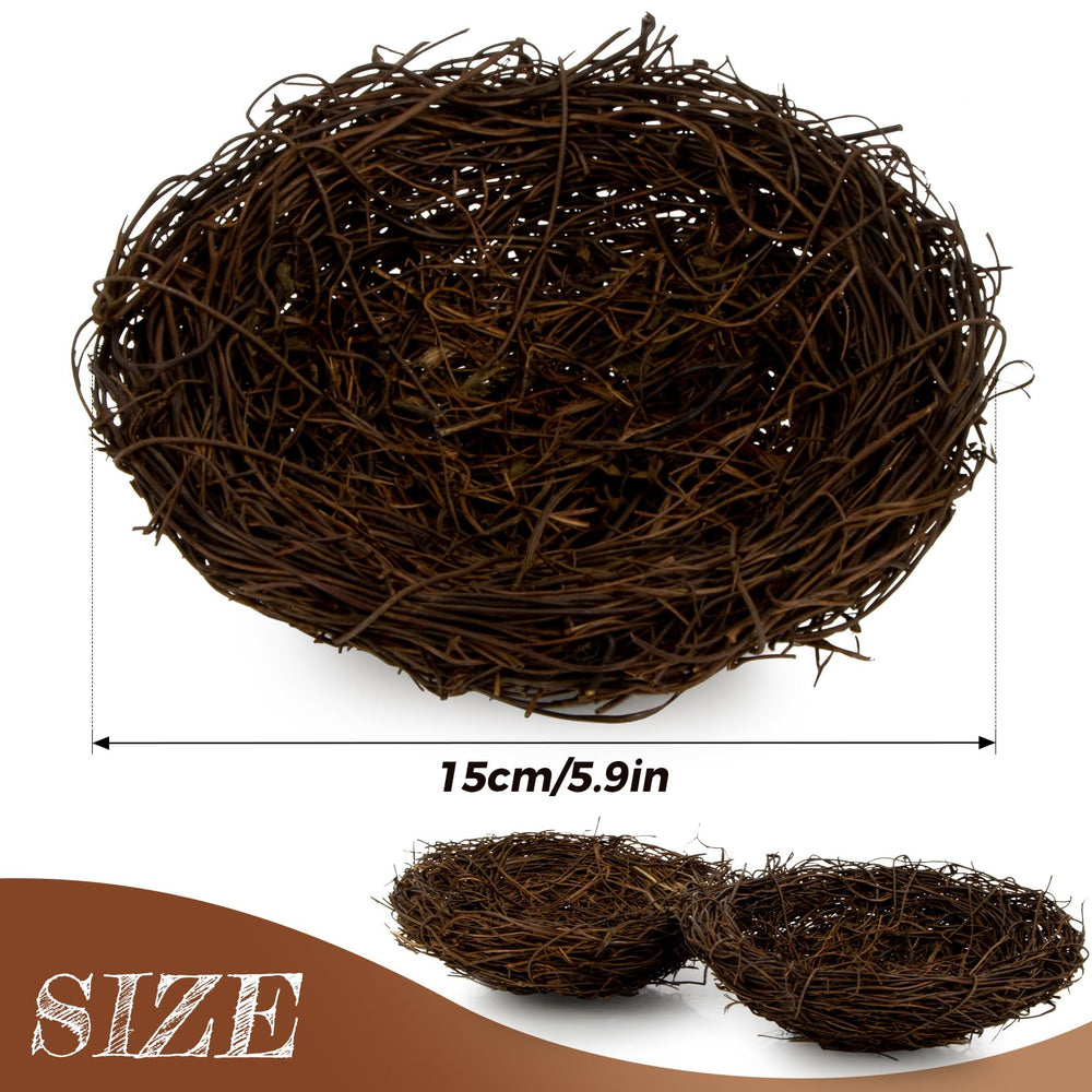 Nid en rotin Sukh, détail texture réaliste pour ambiance naturelle.