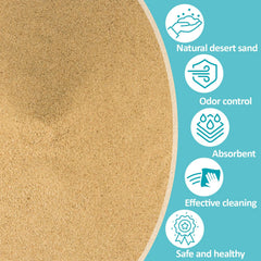 Sukh Sable Désert – texture grains fins, agréable à manipuler lors du bain.