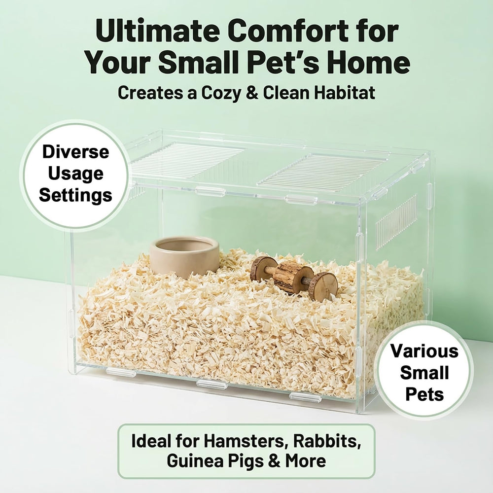 Utilisation hivernale de la litière Sukh pour petits animaux et poulailler.