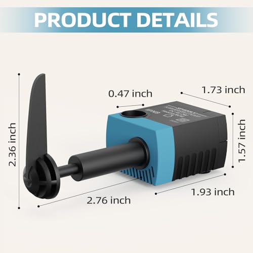 Pompe USB 5V Sukipaw SP-400LV, fonctionnement silencieux pour tranquillité animale.
