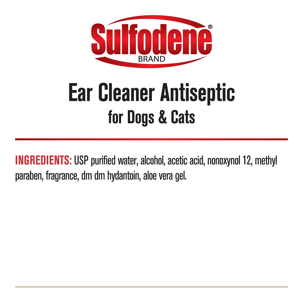 Sulfodene Nettoyant Oreilles : parfait pour les foyers multi-animaux.