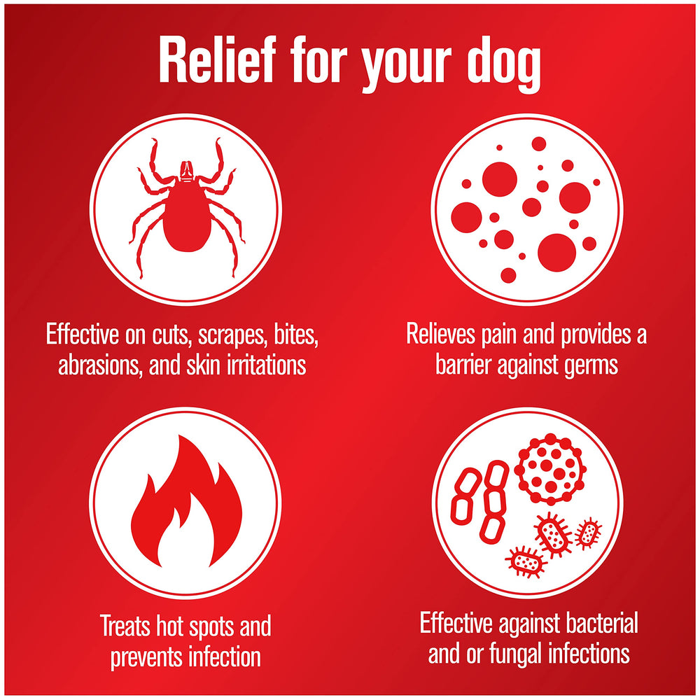 Sulfodene – soulagement potentiel de la douleur sur plaie chez le chien.
