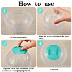 Sumind balle-exercice hamster ventilation avec trous