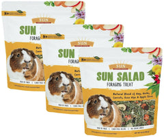 Sun Seed Vita Prima Sun Salad, emballage pratique pour cobayes et alimentation naturelle.
