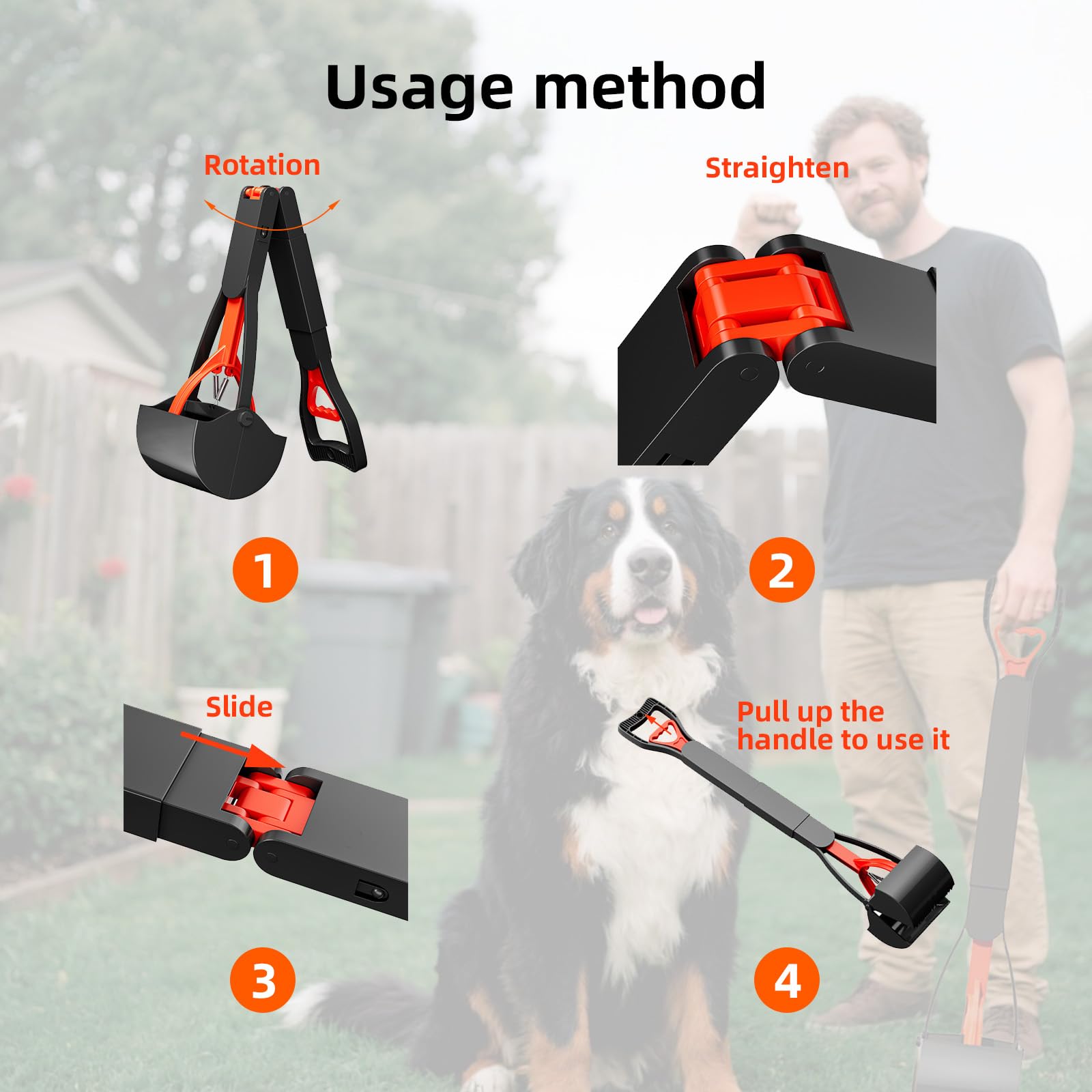 Sunbaba ramasse-crottes pack deux, idéal pour deux chiens ou plusieurs promenades.