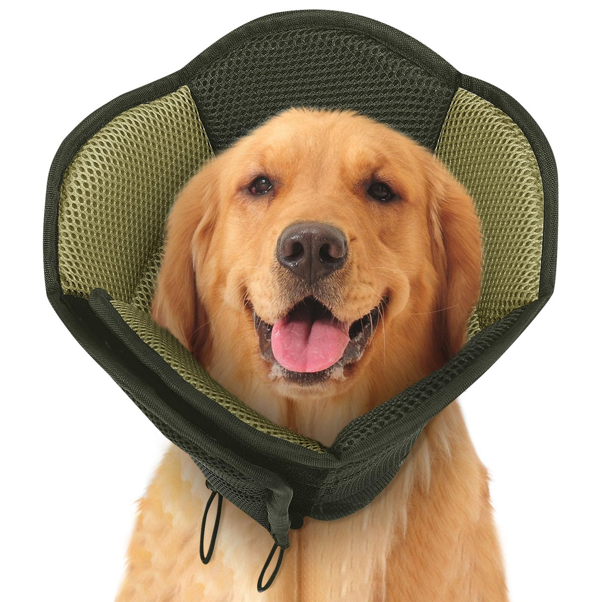 SUNFURA collier chien doux apres chirurgie – maillage respirant pour confort