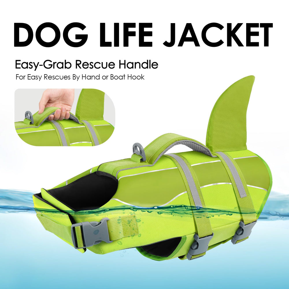 SUNFURA gilet sauvetage chien avec reflets pour meilleure visibilité