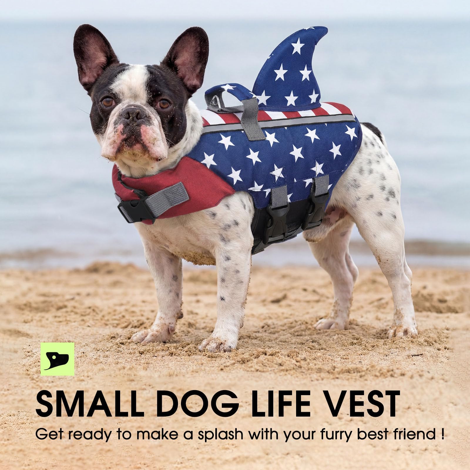 SUNFURA gilet sauvetage chien usage plage et bateau idéal
