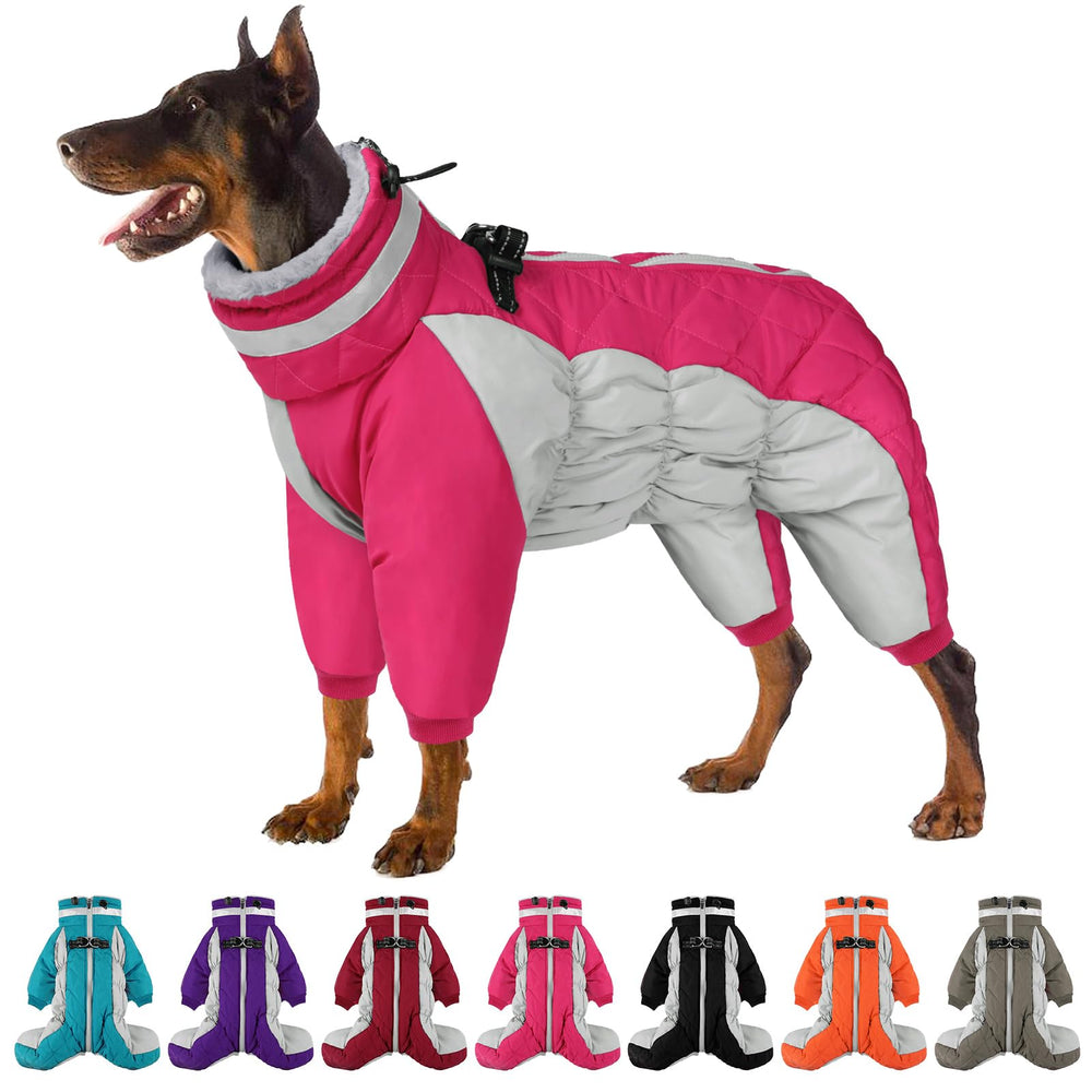 SUNFURA manteau chien – corps complet en polaire: maintien chaud lors des balades par temps froid.