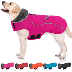 SUNFURA manteau chien doublure polaire pour chaleur et confort