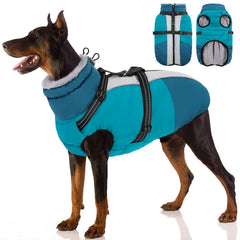 SUNFURA manteau chien harnais integre pour promenades securise et pratique