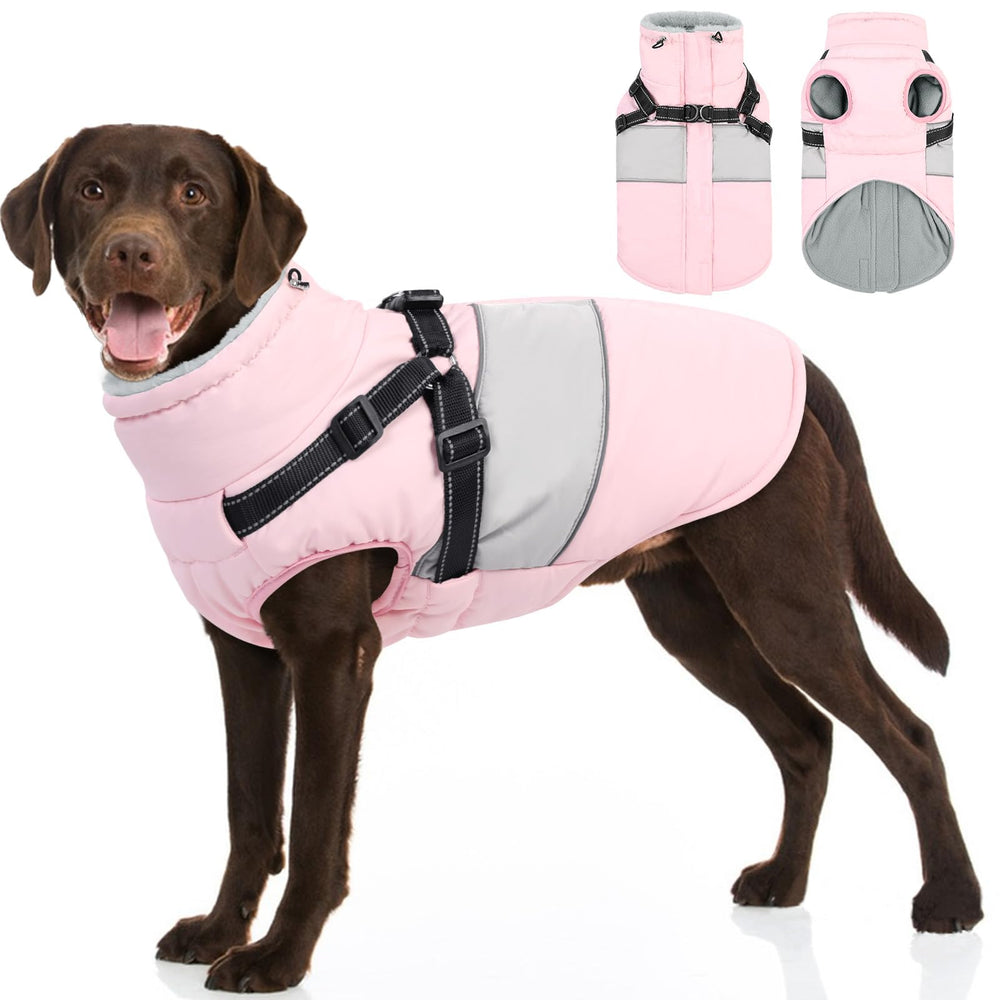 SUNFURA manteau chien harnais integre pour sorties securise et confortables.