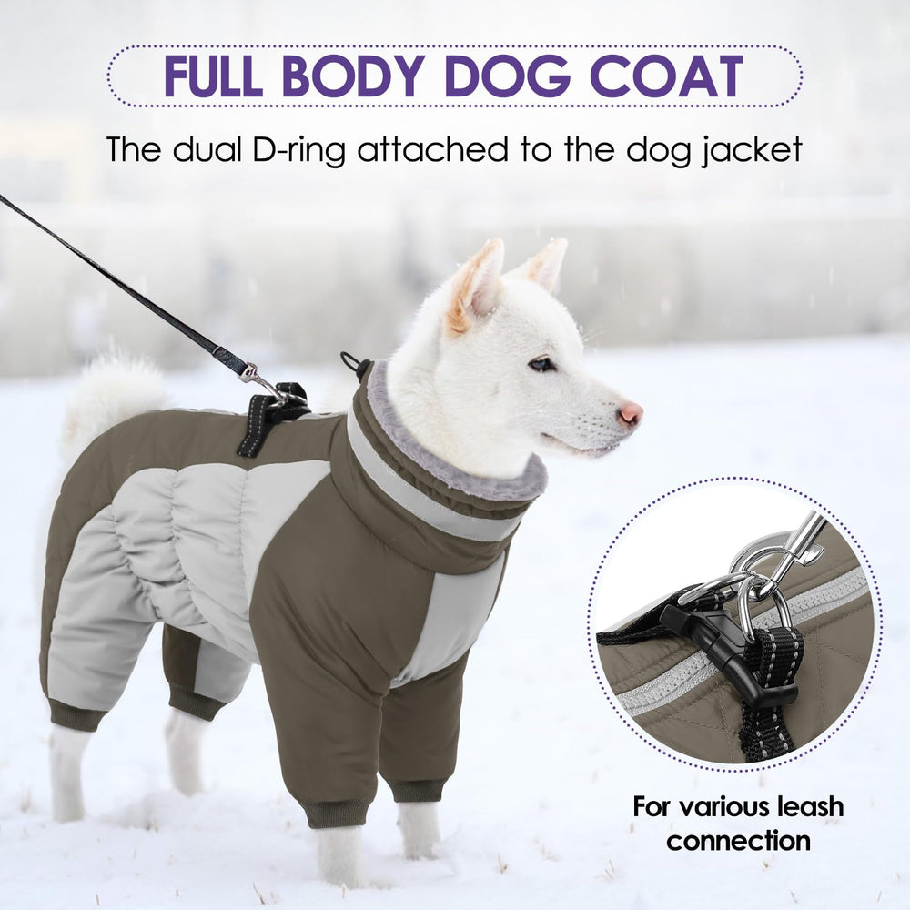 SUNFURA manteau chien harnais intégré facilite les sorties.