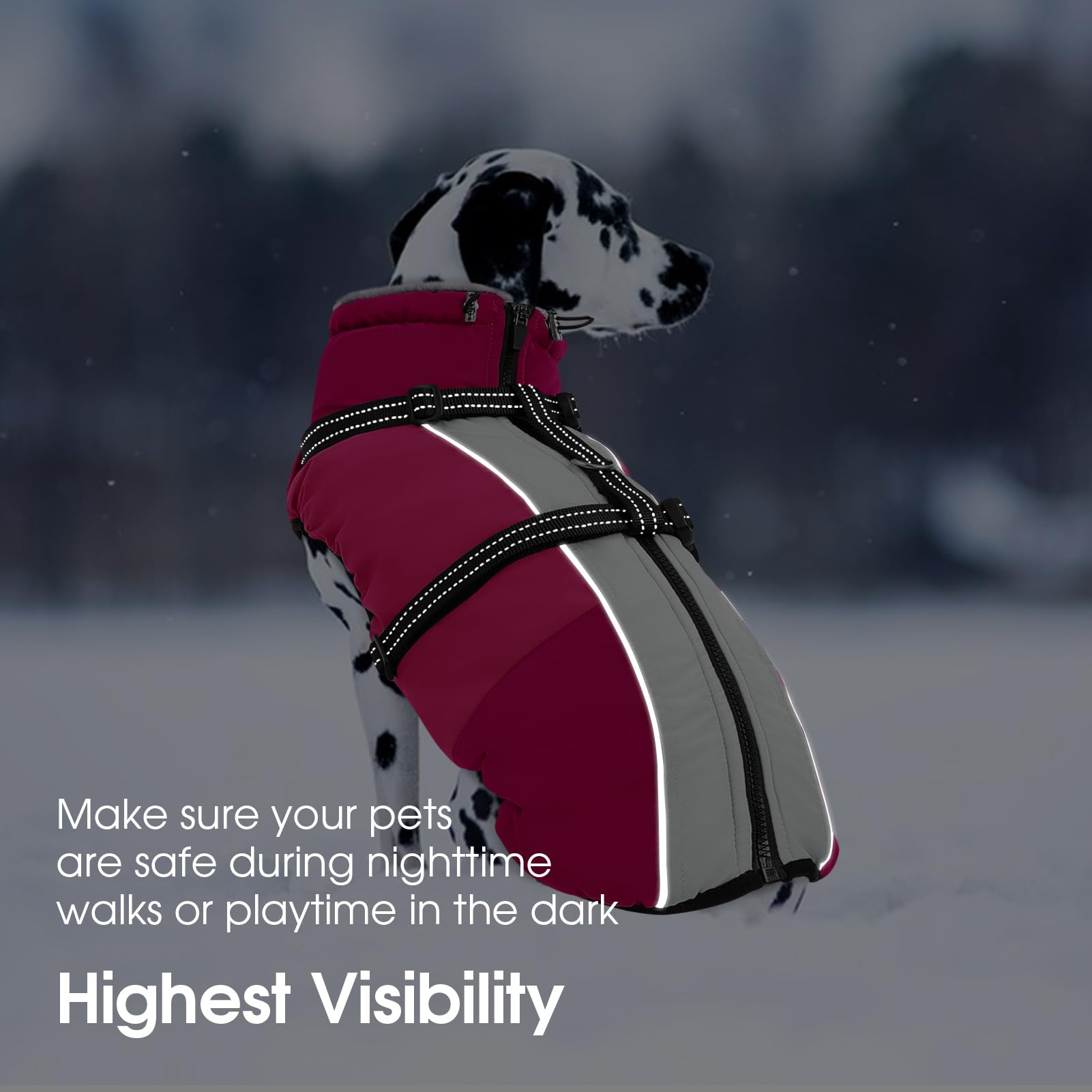 SUNFURA manteau chien toutes tailles pour un ajustement polyvalent.