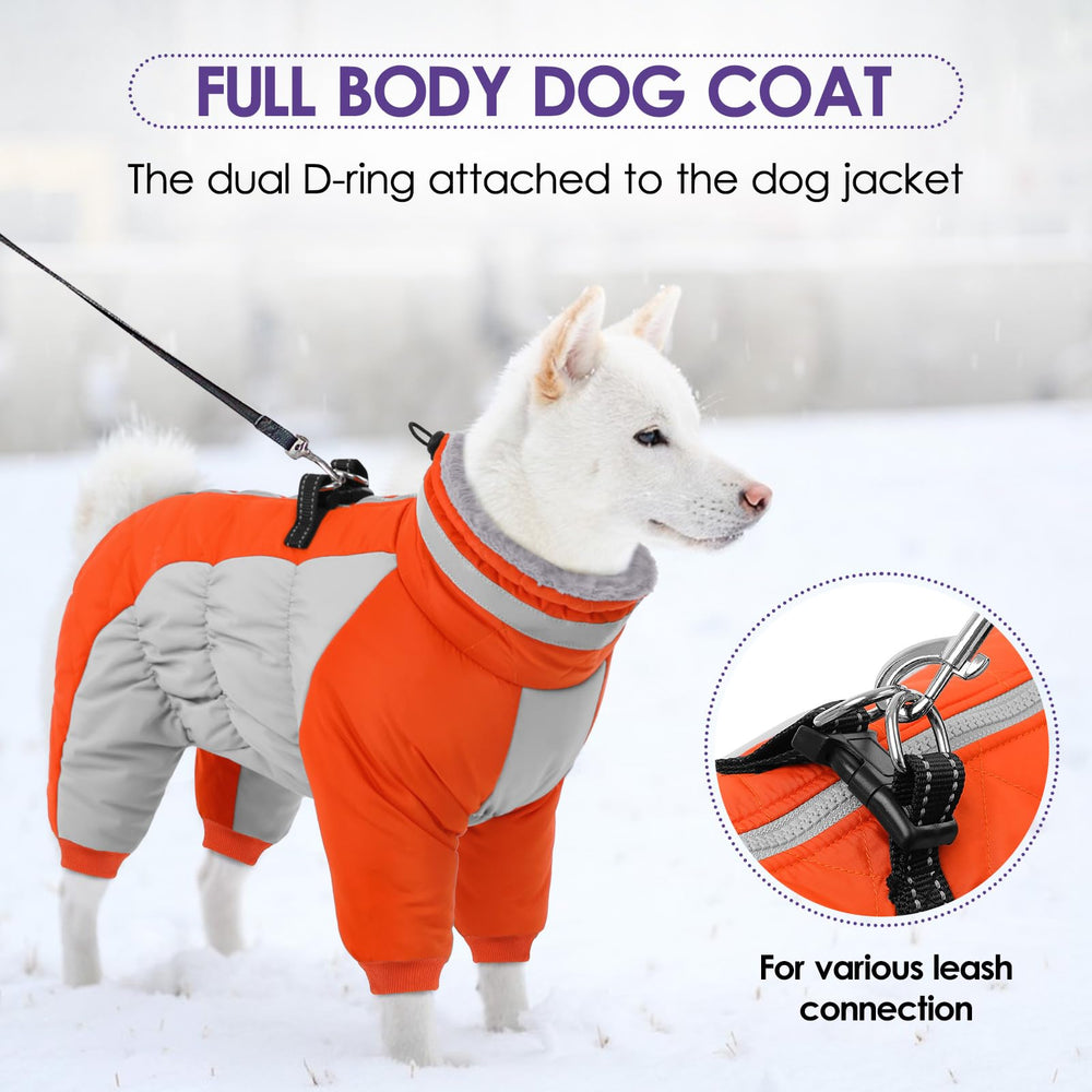 SUNFURA manteau chien zippé dos – enfiler rapidement et sans effort.
