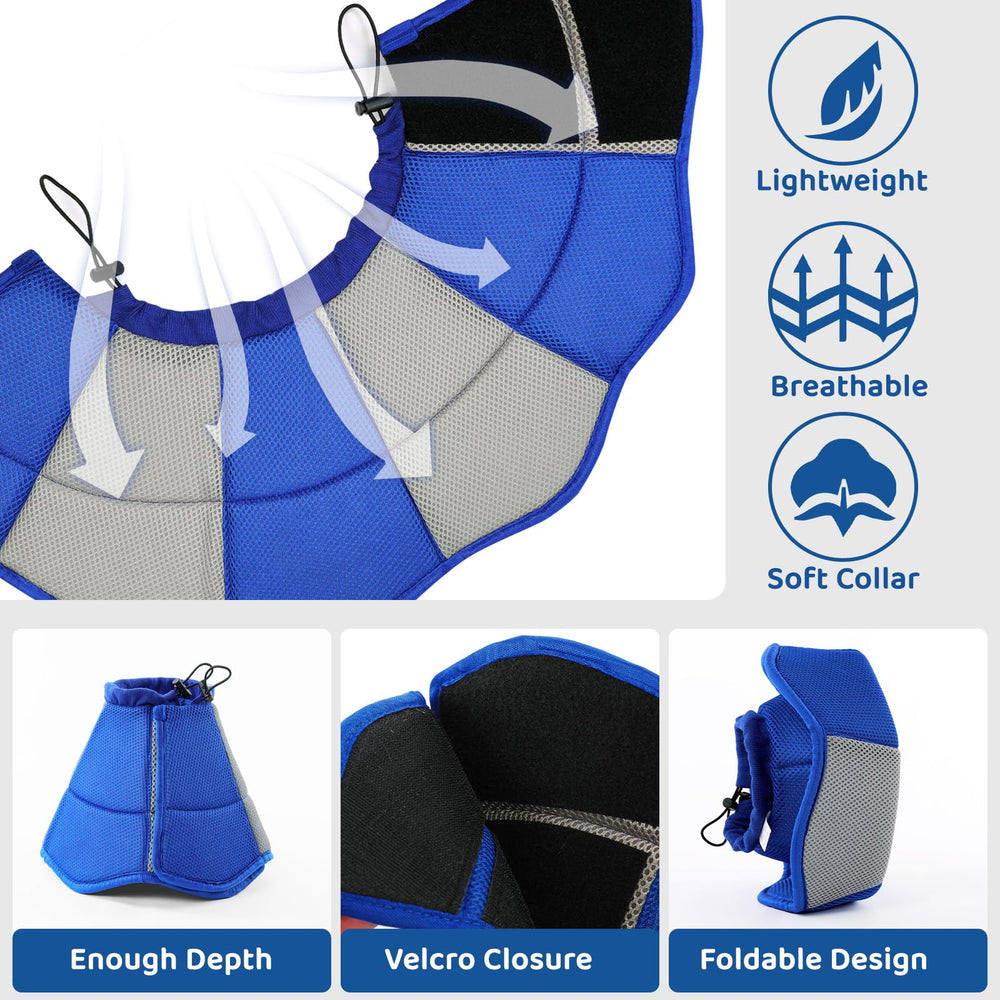 SUNFURA protection chiens bleu – sécurité lors du rétablissement