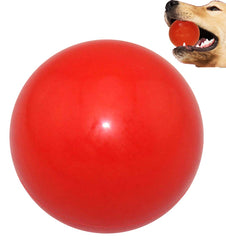Balle Sunglow durable pour chien résistant aux mâchoires fortes et prolonge les sessions de jeu.